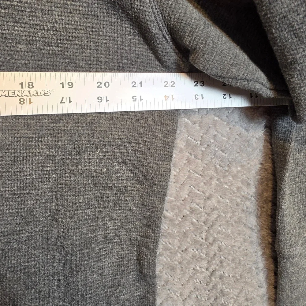 Polo Ralph Lauren Mens XL Grey Waffle Knit Thermal Long Sleeve Sleepwear Shirt